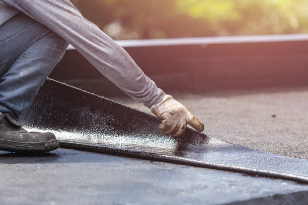 Professional Crawl Space Encapsulation technician working in Albany, IN